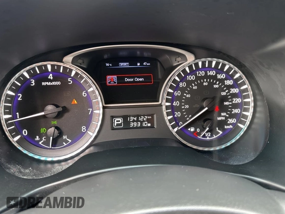 2016 Infiniti QX60 with VIN 5N1AL0MM8GC528432, listed as a Copart auction lot 56348655 with 134,122 mi miles and Clean Title. Bid and sale history available at DreamBid. Image 8.