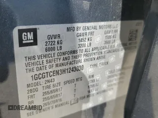 2017 Chevrolet Colorado 4WD LT z VIN 1GCGTCEN3H1243030, wystawiony jako Copart lot #52373095 z przebiegiem 146 632 mil mil oraz Szkoda całkowita • Salvage title. Historia ofert i sprzedaży dostępna na DreamBid. Obrazek 14.