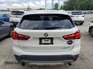 2019 BMW X1 xDrive28i with VIN WBXHT3C59K5L90317, listed as a Copart auction lot 61028125 with 46,789 mi miles and Salvage title. Bid and sale history available at DreamBid. Image 6.