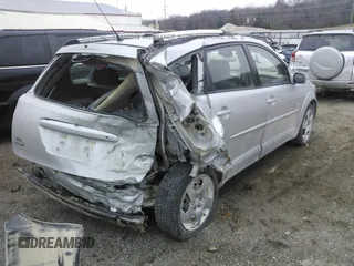 2005 Pontiac Vibe with VIN 5Y2SM63805Z418224, listed as a IAAI auction lot 41707286 with 206,559 mi miles. Bid and sale history available at carsss.com. Image 4.
