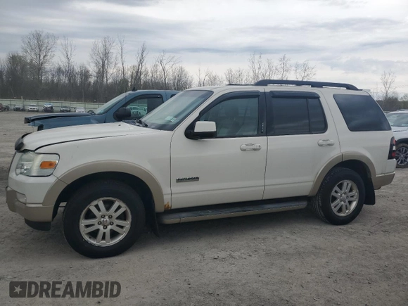 2008 Ford Explorer Eddie Bauer with VIN 1FMEU74E08UB01743, listed as a Copart auction lot 54884165 with 158,651 mi miles and Clean Title. Bid and sale history available at carsss.com. Image 1.