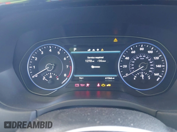 2020 Hyundai Palisade SEL z VIN KM8R44HEXLU128533, wystawiony jako IAAI lot #42094411 z przebiegiem 61 366 mil mil oraz . Historia ofert i sprzedaży dostępna na DreamBid. Obrazek 7.