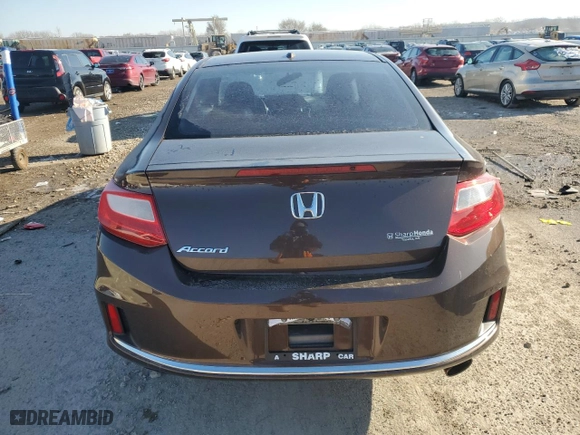 2013 Honda Accord Cpe EX-L with VIN 1HGCT1B84DA015048, listed as a Copart auction lot 81859344 with 170,832 mi miles and Salvage Title. Bid and sale history available at carsss.com. Image 6.