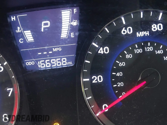 2012 Hyundai Accent GS with VIN KMHCT5AE3CU058530, listed as a IAAI auction lot 42190659 with 166,968 mi miles and . Bid and sale history available at DreamBid. Image 7.