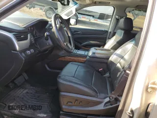 2015 Chevrolet Tahoe LTZ z VIN 1GNSKCKC5FR100084, wystawiony jako Copart lot #68003764 z przebiegiem Nie podano mil oraz Czysty tytuł • Clean title. Historia ofert i sprzedaży dostępna na DreamBid. Obrazek 7.