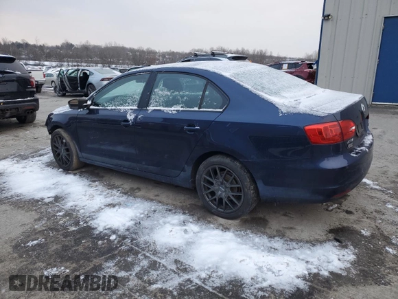 2012 Volkswagen Jetta Sedan S w/Sunroof with VIN 3VW2K7AJ5CM301400, listed as a Copart auction lot 87474244 with 95,200 mi miles and Salvage Title. Bid and sale history available at carsss.com. Image 2.