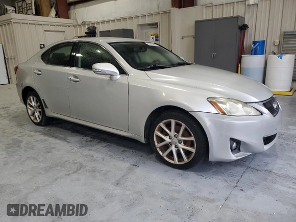 2012 Lexus IS 250 with VIN JTHCF5C29C5053856, listed as a Copart auction lot 55823865 with 187,467 mi miles and Clean Title. Bid and sale history available at DreamBid. Image 4.