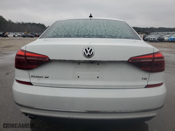2017 Volkswagen Passat 1.8T SE with VIN 1VWBT7A36HC009035, listed as a Copart auction lot 45844975 with 118,726 mi miles and Salvage Title. Bid and sale history available at carsss.com. Image 6.