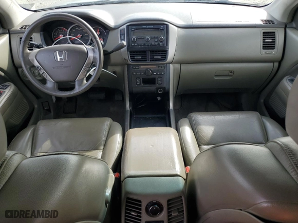 2006 Honda Pilot EX-L with VIN 5FNYF18536B003542, listed as a Copart auction lot 46102145 with 185,657 mi miles and Salvage Title. Bid and sale history available at carsss.com. Image 8.
