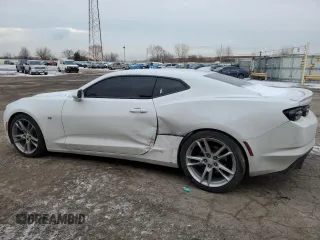2020 Chevrolet Camaro 1LT with VIN 1G1FB1RXXL0115261, listed as a Copart auction lot 87743405 with 44,121 mi miles and Salvage Title. Bid and sale history available at DreamBid. Image 2.