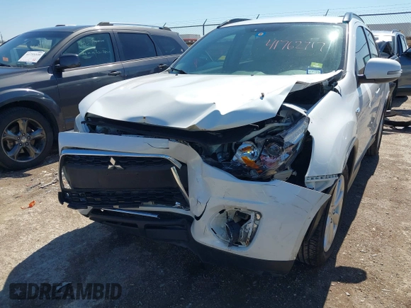 2015 Mitsubishi Outlander Sport 2.4 GT with VIN 4A4AP4AW4FE039818, listed as a IAAI auction lot 41762717 with 139,712 mi miles. Bid and sale history available at carsss.com. Image 6.