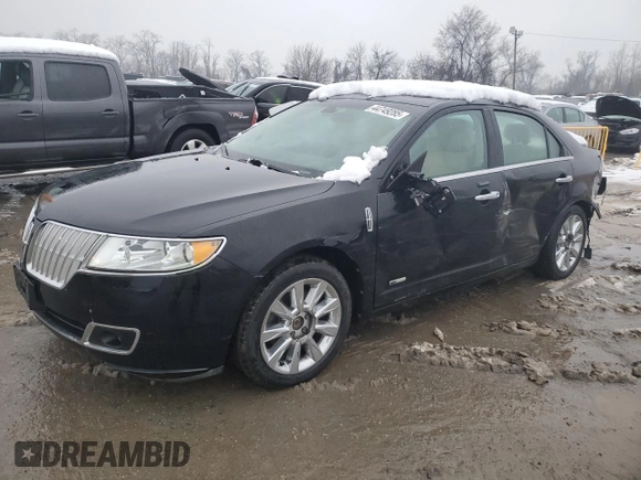 2012 Lincoln MKZ Hybrid with VIN 3LNDL2L38CR805805, listed as a Copart auction lot 44749285 with 135,500 mi miles and Salvage Title. Bid and sale history available at DreamBid. Image 1.