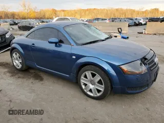 2003 Audi TT with VIN TRUWT28N831010101, listed as a Copart auction lot 78133684 with 102,866 mi miles and Salvage Title. Bid and sale history available at carsss.com. Image 4.