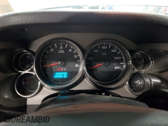 2012 Chevrolet Silverado 1500 LT with VIN 3GCPKSE72CG200369, listed as a Copart auction lot 48108045 with 245,934 mi miles and Salvage Title. Bid and sale history available at DreamBid. Image 9.
