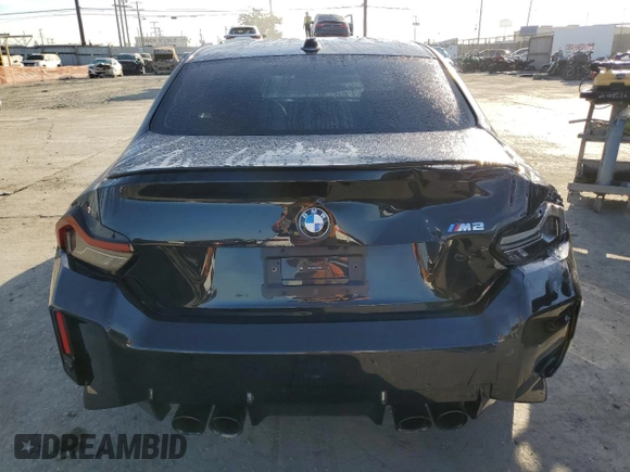 2024 BMW M2 with VIN 3MF13DM06R8E28720, listed as a Copart auction lot 77493254 with 5,913 mi miles and Salvage Title. Bid and sale history available at carsss.com. Image 6.