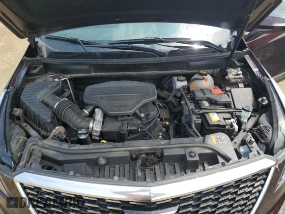 2021 Cadillac XT5 FWD Premium Luxury with VIN 1GYKNCRS9MZ217560, listed as a Copart auction lot 60733295 with 52,242 mi miles and Salvage title. Bid and sale history available at DreamBid. Image 12.