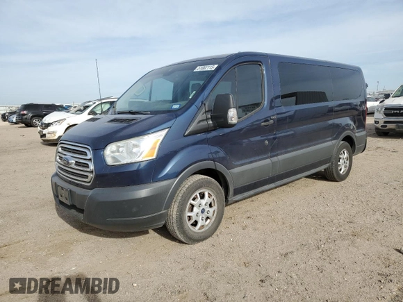 2015 Ford Transit Passenger XL с VIN 1FMZK1YG2FKB25633, выставлен на аукционе Copart как лот 51002115 с пробегом 183 255 миль миль и Списание • Salvage title. История ставок и продаж доступна на DreamBid. Изображение 1.