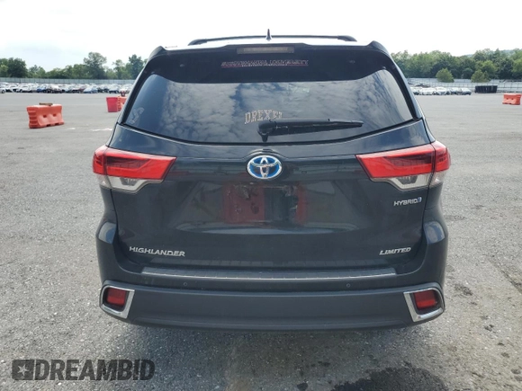 2018 Toyota Highlander Hybrid Limited с VIN 5TDDGRFH4JS046590, выставлен на аукционе Copart как лот 64359635 с пробегом 114 376 миль миль и Списание • Salvage title. История ставок и продаж доступна на DreamBid. Изображение 6.