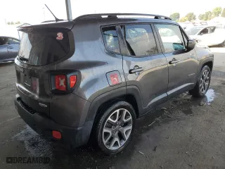 2017 Jeep Renegade Latitude with VIN ZACCJABB3HPG16179, listed as a Copart auction lot 53154935 with 101,314 mi miles and Salvage Title. Bid and sale history available at carsss.com. Image 3.