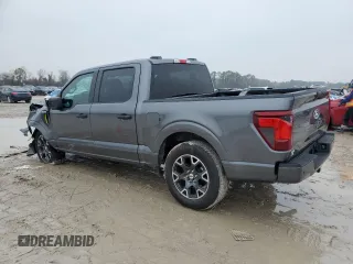 2024 Ford F-150 STX with VIN 1FTEW2KP8RKE37496, listed as a Copart auction lot 88336225 with 1,780 mi miles and Salvage Title. Bid and sale history available at carsss.com. Image 2.