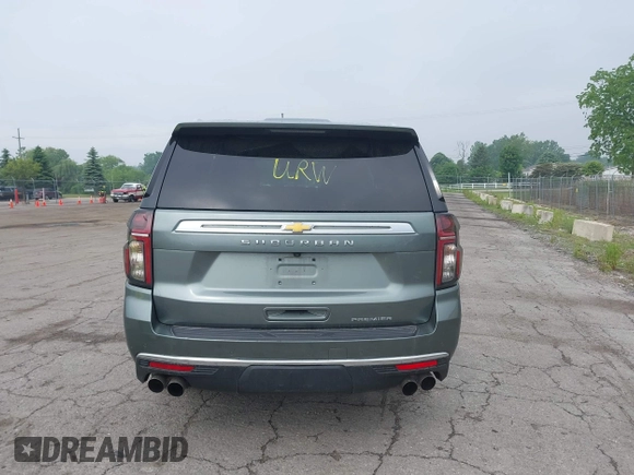 2023 Chevrolet Suburban Premier with VIN 1GNSCFKD3PR280397, listed as a IAAI auction lot 42448316 with 79,458 mi miles and . Bid and sale history available at DreamBid. Image 16.