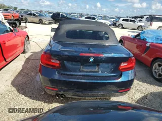 2016 BMW 2 Series 228i with VIN WBA1K9C51GV710478, listed as a Copart auction lot 74234684 with 0 mi miles and Non Repairable. Bid and sale history available at carsss.com. Image 6.