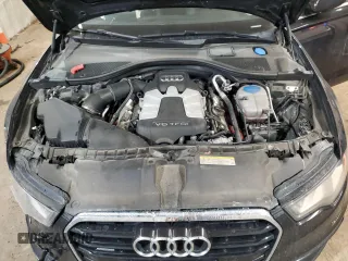 2015 Audi A6 Premium Plus with VIN WAUFGAFC5FN013221, listed as a Copart auction lot 48854395 with 155,728 mi miles and Salvage title. Bid and sale history available at DreamBid. Image 12.