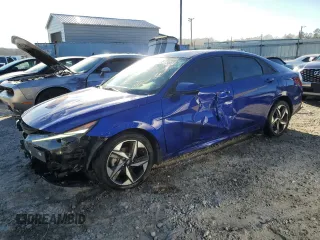 2023 Hyundai Elantra SEL with VIN KMHLS4AG9PU472710, listed as a Copart auction lot 46644995 with 56,231 mi miles and Clean Title. Bid and sale history available at DreamBid. Image 1.