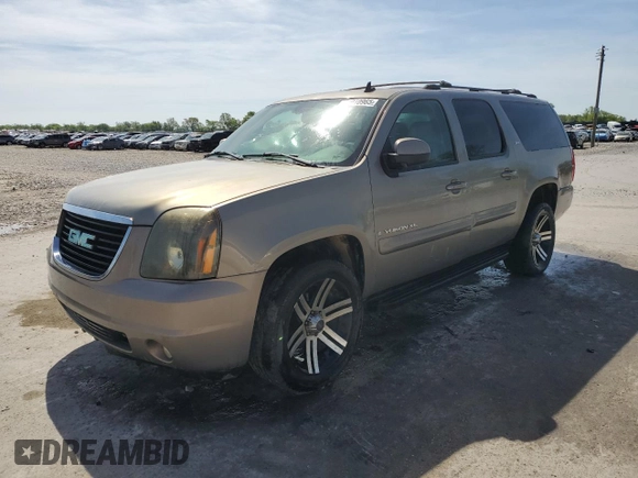 2007 GMC Yukon XL SLT z VIN 1GKFK16387J173009, wystawiony jako Copart lot #54010965 z przebiegiem 264 446 mil mil oraz Czysty tytuł • Clean title. Historia ofert i sprzedaży dostępna na DreamBid. Obrazek 1.