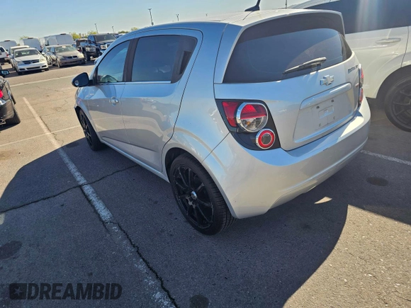2012 Chevrolet Sonic LT with VIN 1G1JC6SB6C4216079, listed as a Copart auction lot 47955055 with 86,849 mi miles and Clean Title. Bid and sale history available at carsss.com. Image 3.