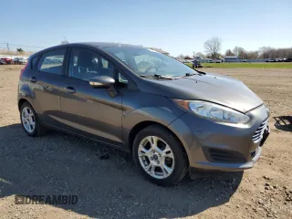 2016 Ford Fiesta SE with VIN 3FADP4EJ7GM111213, listed as a Copart auction lot 53264095 with 93,514 mi miles and Salvage Title. Bid and sale history available at carsss.com. Image 4.
