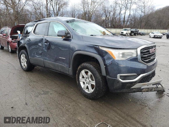 2019 GMC Acadia SLE with VIN 1GKKNKLAXKZ266493, listed as a Copart auction lot 87085224 with 70,655 mi miles and Salvage Title. Bid and sale history available at carsss.com. Image 4.
