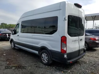 2023 Ford Transit Passenger XL with VIN 1FBAX2X86PKB35851, listed as a Copart auction lot 71126324 with 8,402 mi miles and Salvage Title. Bid and sale history available at DreamBid. Image 2.