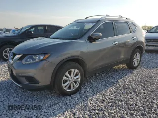 2016 Nissan Rogue S with VIN JN8AT2MV2GW146280, listed as a Copart auction lot 46888375 with 123,152 mi miles and Salvage Title. Bid and sale history available at carsss.com. Image 1.