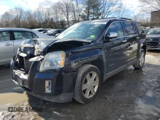 2011 GMC Terrain SLT-2 with VIN 2CTFLXEC7B6417627, listed as a Copart auction lot 46609635 with 141,252 mi miles and Clean Title. Bid and sale history available at DreamBid. Image 1.