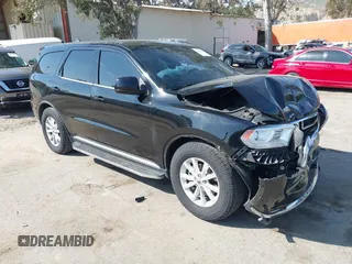 2020 Dodge Durango SXT with VIN 1C4RDHAGXLC100311, listed as a IAAI auction lot 41882904 with 107,974 mi miles and . Bid and sale history available at DreamBid. Image 1.