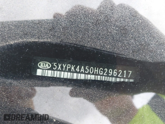 2017 Kia Sorento SX z VIN 5XYPK4A50HG296217, wystawiony jako IAAI lot #42308585 z przebiegiem 146 153 mil mil oraz . Historia ofert i sprzedaży dostępna na DreamBid. Obrazek 9.