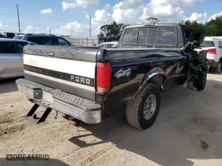 1996 Ford F-150 Special with VIN 1FTEF14N2TLB43650, listed as a Copart auction lot 65990702 with 0 mi miles and Salvage Title. Bid and sale history available at carsss.com. Image 4.