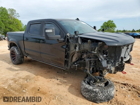 2020 Chevrolet Silverado 1500 LT Trail Boss with VIN 3GCPYFED4LG434363, listed as a Copart auction lot 52850415 with 60,184 mi miles and Salvage Title. Bid and sale history available at carsss.com. Image 4.