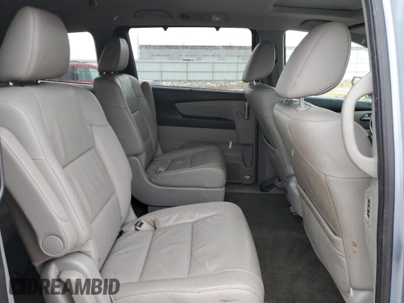 2013 Honda Odyssey EX-L with VIN 5FNRL5H61DB026098, listed as a Copart auction lot 51794625 with 124,471 mi miles and Salvage Title. Bid and sale history available at carsss.com. Image 11.