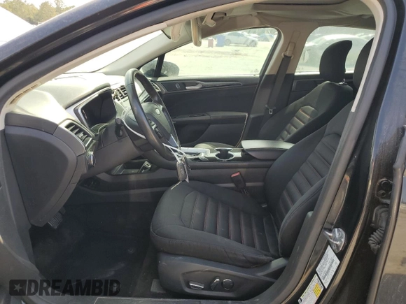 2015 Ford Fusion SE with VIN 1FA6P0HD1F5105404, listed as a Copart auction lot 56304445 with 92,525 mi miles and Salvage Title. Bid and sale history available at DreamBid. Image 7.