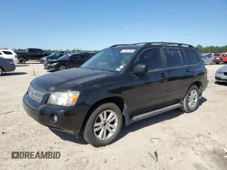 2006 Toyota Highlander Hybrid with VIN JTEDW21A360003529, listed as a Copart auction lot 52353395 with 253,896 mi miles and Clean Title. Bid and sale history available at carsss.com. Image 1.