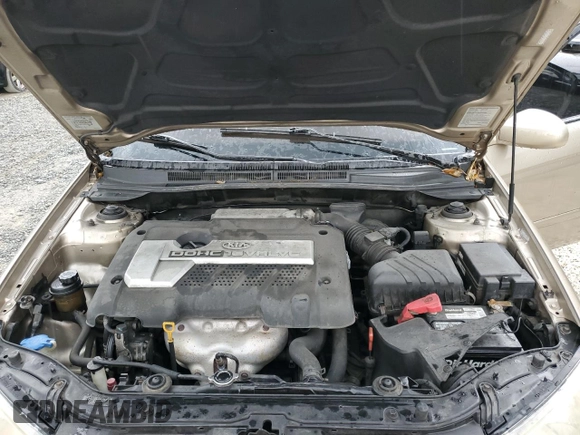 2006 Kia Spectra EX with VIN KNAFE121465238207, listed as a Copart auction lot 45762324 with 135,860 mi miles and Non Repairable. Bid and sale history available at carsss.com. Image 11.
