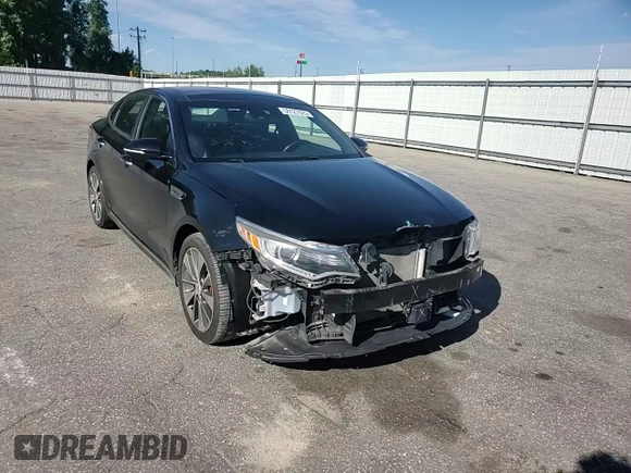 2016 Kia Optima SXL Turbo with VIN 5XXGV4L2XGG020446, listed as a Copart auction lot 58127025 with 66,019 mi miles and Salvage title. Bid and sale history available at DreamBid. Image 13.