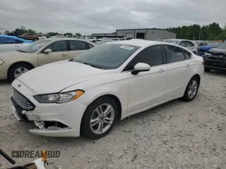 2018 Ford Fusion SE z VIN 3FA6P0HD3JR266956, wystawiony jako Copart lot #56883905 z przebiegiem 134 406 mil mil oraz Czysty tytuł • Clean title. Historia ofert i sprzedaży dostępna na DreamBid. Obrazek 1.