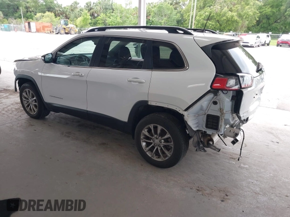 2022 Jeep Cherokee Latitude Lux z VIN 1C4PJLMXXND501689, wystawiony jako IAAI lot #42401720 z przebiegiem 34 037 mil mil oraz . Historia ofert i sprzedaży dostępna na DreamBid. Obrazek 3.
