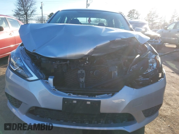 2017 Nissan Sentra S with VIN 3N1AB7AP5HY206437, listed as a IAAI auction lot 41391077 with 160,487 mi miles. Bid and sale history available at carsss.com. Image 12.