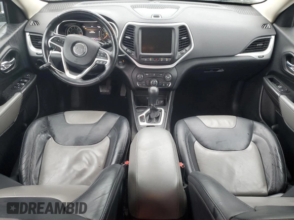 2014 Jeep Cherokee Limited with VIN 1C4PJLDS0EW106560, listed as a Copart auction lot 60785405 with 91,662 mi miles and Salvage title. Bid and sale history available at DreamBid. Image 8.