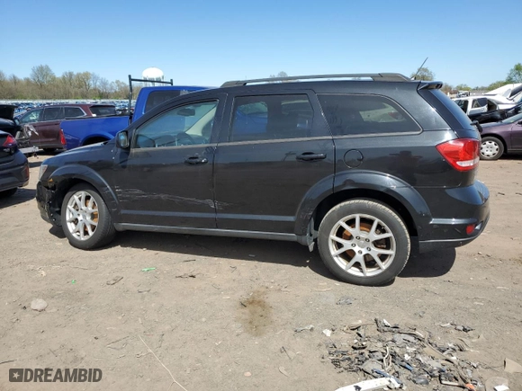 2013 Dodge Journey SXT with VIN 3C4PDCBB0DT630693, listed as a Copart auction lot 51171964 with 119,186 mi miles and Salvage Title. Bid and sale history available at carsss.com. Image 2.