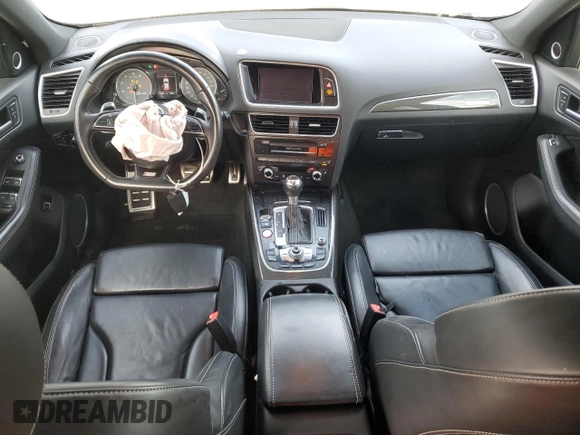 2014 Audi SQ5 Premium Plus with VIN WA1CGAFPXEA083029, listed as a Copart auction lot 53334305 with 132,854 mi miles and Salvage Title. Bid and sale history available at carsss.com. Image 8.